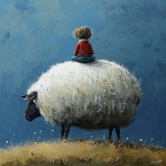 The Boy on the Sheep